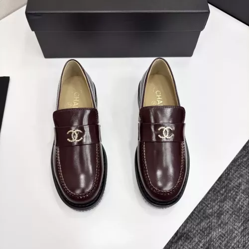 Replica Chanel Leather Shoes For Women #1382035 $125.00 USD for Wholesale