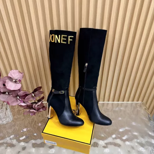 Replica Fendi Fashion Boots For Women #1382043 $182.00 USD for Wholesale