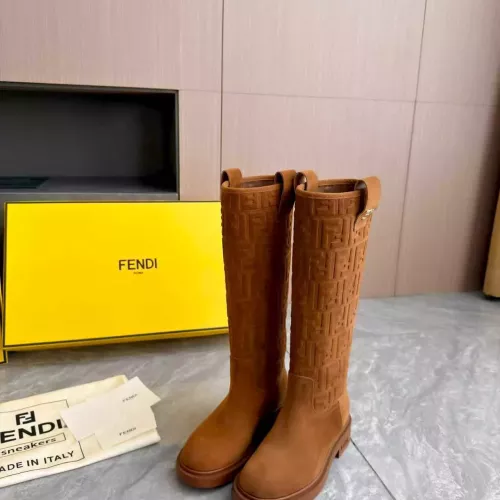 Replica Fendi Fashion Boots For Women #1382044 $155.00 USD for Wholesale