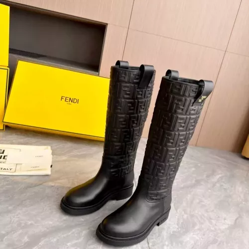 Replica Fendi Fashion Boots For Women #1382045 $165.00 USD for Wholesale