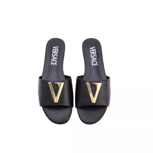 Replica Versace Slippers For Women #1382048 $82.00 USD for Wholesale