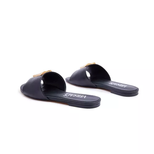 Replica Versace Slippers For Women #1382048 $82.00 USD for Wholesale