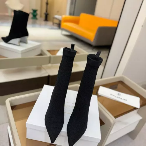 Replica Balmain Boots For Women #1382050 $115.00 USD for Wholesale