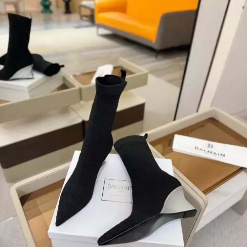 Replica Balmain Boots For Women #1382050 $115.00 USD for Wholesale