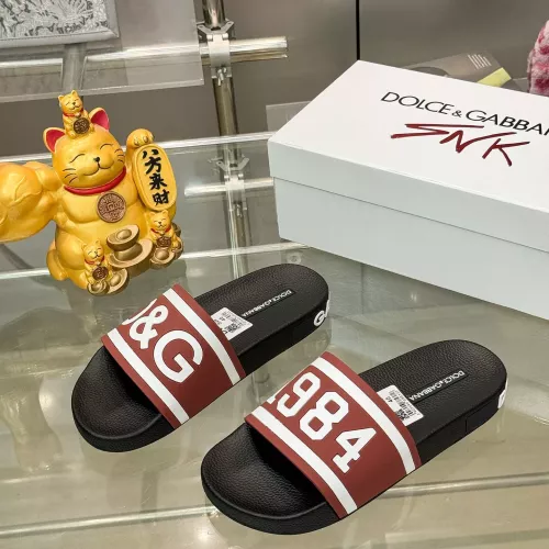Dolce &amp; Gabbana D&amp;G Slippers For Men #1382058 $48.00 USD, Wholesale Replica Dolce &amp; Gabbana D&amp;G Slippers