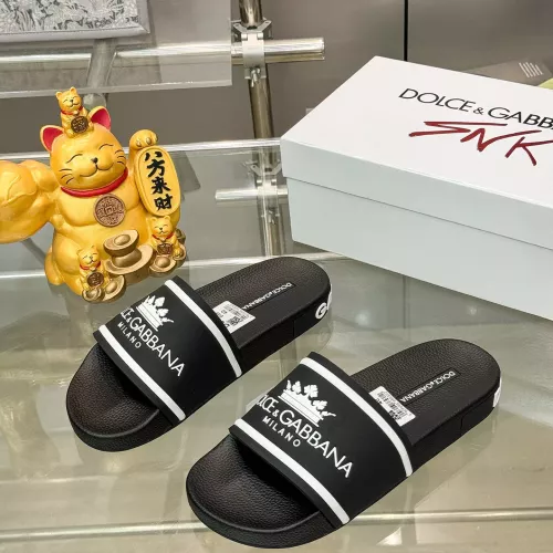 Dolce &amp; Gabbana D&amp;G Slippers For Men #1382059 $48.00 USD, Wholesale Replica Dolce &amp; Gabbana D&amp;G Slippers