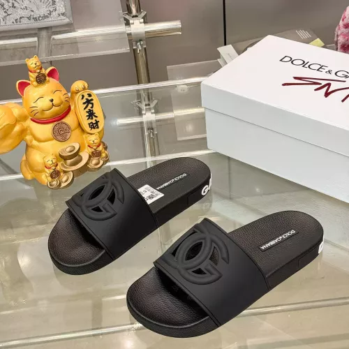 Dolce &amp; Gabbana D&amp;G Slippers For Men #1382061 $48.00 USD, Wholesale Replica Dolce &amp; Gabbana D&amp;G Slippers