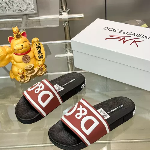Dolce &amp; Gabbana D&amp;G Slippers For Men #1382063 $48.00 USD, Wholesale Replica Dolce &amp; Gabbana D&amp;G Slippers