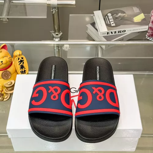Replica Dolce & Gabbana D&G Slippers For Men #1382065 $48.00 USD for Wholesale