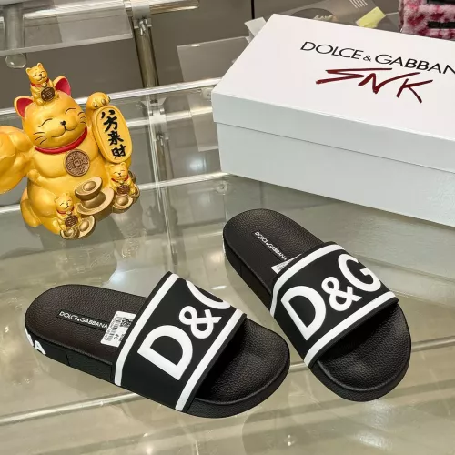 Replica Dolce & Gabbana D&G Slippers For Men #1382066 $48.00 USD for Wholesale