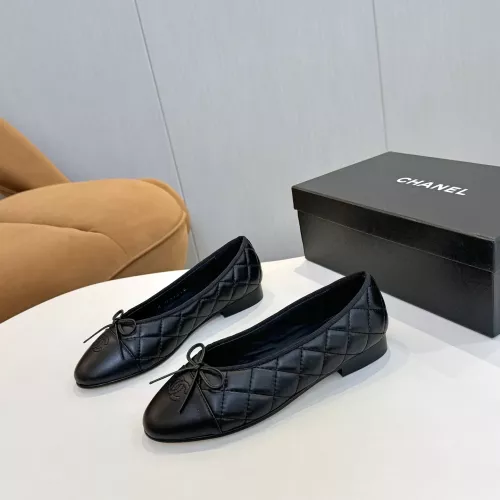 Chanel Flat Shoes For Women #1382069 $92.00 USD, Wholesale Replica Chanel Flat Shoes