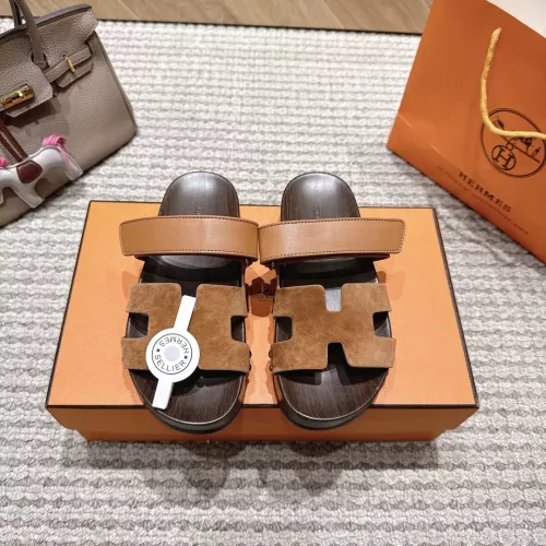 Replica Hermes Slippers For Women #1382105 $102.00 USD for Wholesale