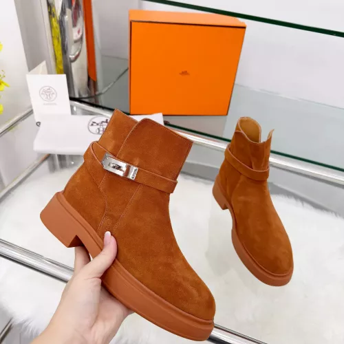 Hermes Boots For Women #1382114 $100.00 USD, Wholesale Replica Hermes Boots