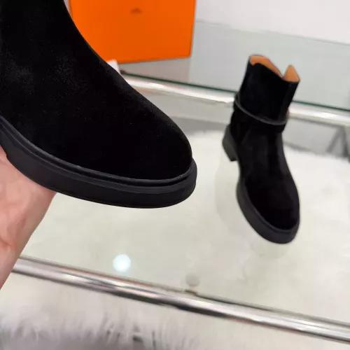 Replica Hermes Boots For Women #1382115 $100.00 USD for Wholesale