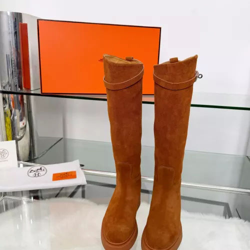 Replica Hermes Boots For Women #1382131 $118.00 USD for Wholesale