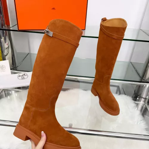 Replica Hermes Boots For Women #1382131 $118.00 USD for Wholesale