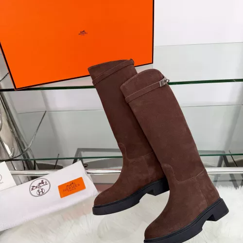Replica Hermes Boots For Women #1382133 $118.00 USD for Wholesale