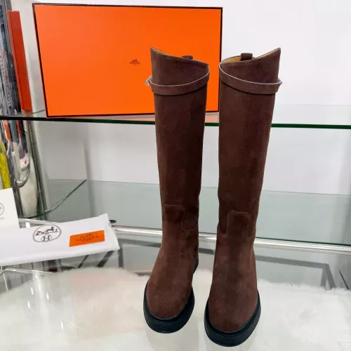 Replica Hermes Boots For Women #1382133 $118.00 USD for Wholesale