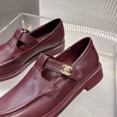 Replica Chanel Leather Shoes For Women #1382183 $102.00 USD for Wholesale