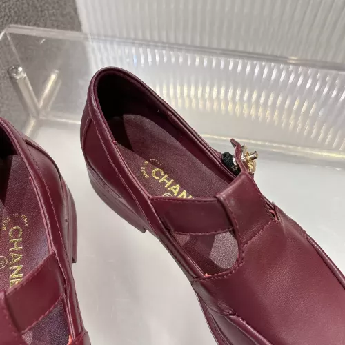 Replica Chanel Leather Shoes For Women #1382183 $102.00 USD for Wholesale