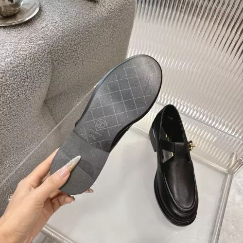 Replica Chanel Leather Shoes For Women #1382184 $102.00 USD for Wholesale