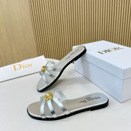 Replica Christian Dior Slippers For Women #1382195 $82.00 USD for Wholesale