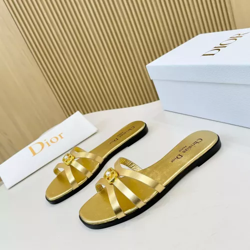 Replica Christian Dior Slippers For Women #1382196 $82.00 USD for Wholesale