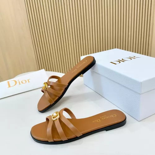 Replica Christian Dior Slippers For Women #1382199 $82.00 USD for Wholesale