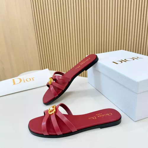 Replica Christian Dior Slippers For Women #1382200 $82.00 USD for Wholesale