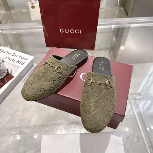 Replica Gucci Slippers For Men #1382213 $92.00 USD for Wholesale
