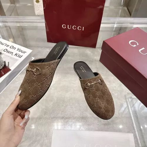 Replica Gucci Slippers For Women #1382216 $92.00 USD for Wholesale