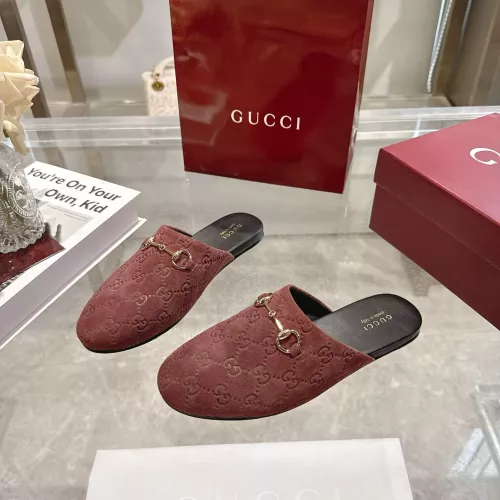 Gucci Slippers For Women #1382218 $92.00 USD, Wholesale Replica Gucci Slippers