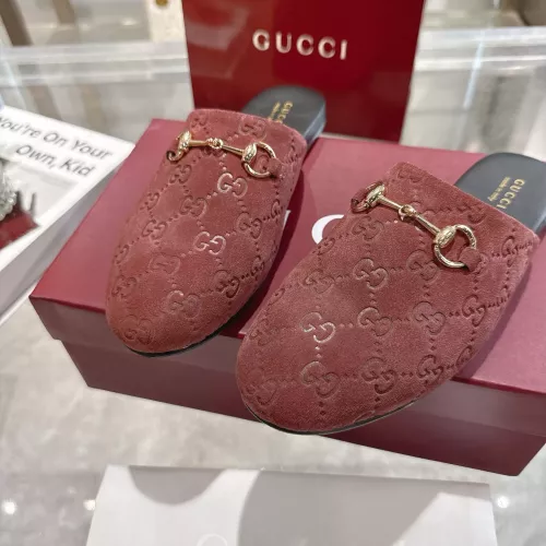 Replica Gucci Slippers For Women #1382218 $92.00 USD for Wholesale