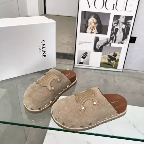 Celine Slippers For Women #1382230 $85.00 USD, Wholesale Replica Celine Slippers