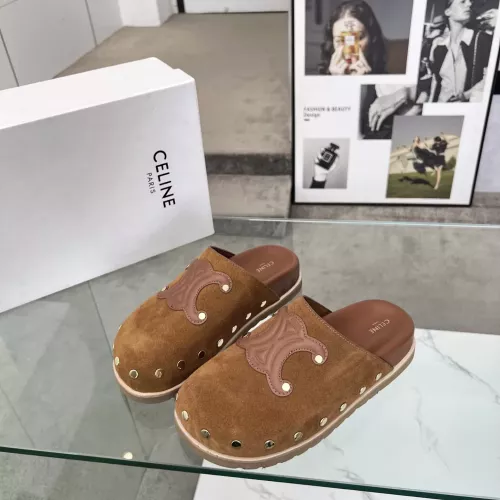 Celine Slippers For Women #1382231 $85.00 USD, Wholesale Replica Celine Slippers