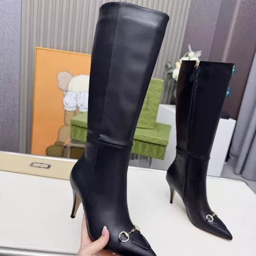 Replica Gucci Boots For Women #1382245 $170.00 USD for Wholesale