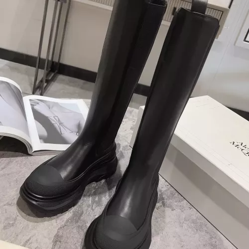Replica Alexander McQueen Boots For Women #1382254 $182.00 USD for Wholesale