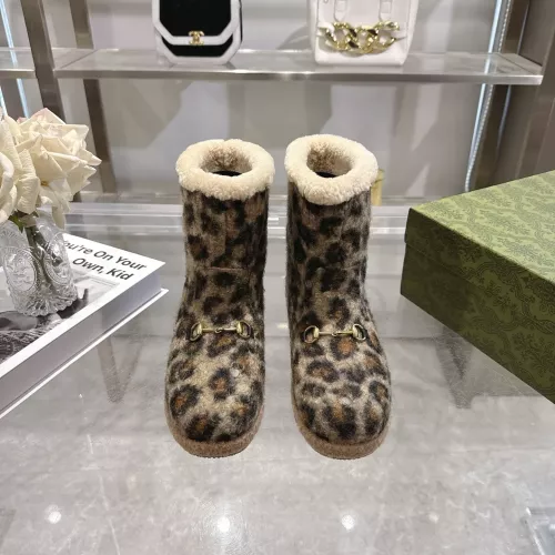 Replica Gucci Boots For Women #1382258 $98.00 USD for Wholesale