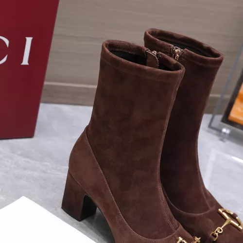 Replica Gucci Boots For Women #1382272 $140.00 USD for Wholesale