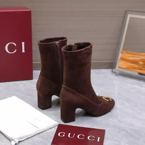 Replica Gucci Boots For Women #1382272 $140.00 USD for Wholesale