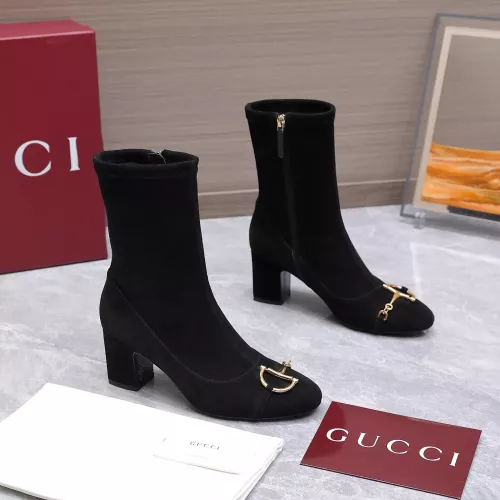 Replica Gucci Boots For Women #1382273 $140.00 USD for Wholesale