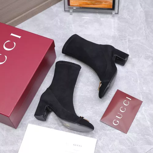 Replica Gucci Boots For Women #1382273 $140.00 USD for Wholesale