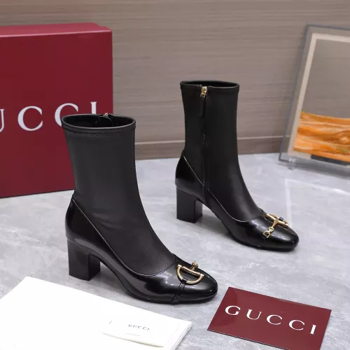 Replica Gucci Boots For Women #1382274 $140.00 USD for Wholesale
