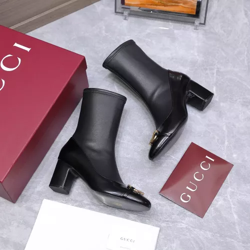 Replica Gucci Boots For Women #1382274 $140.00 USD for Wholesale