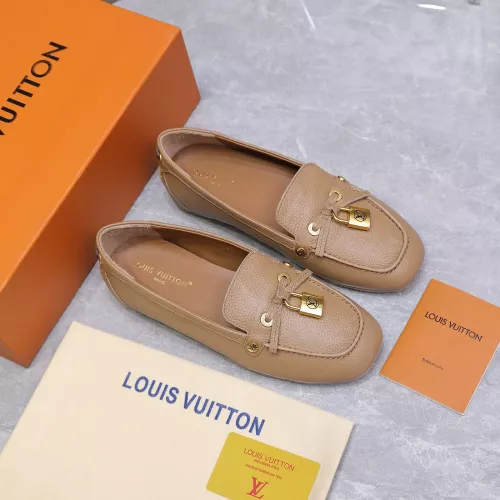 Replica Louis Vuitton LV Oxfords Shoes For Women #1382276 $115.00 USD for Wholesale
