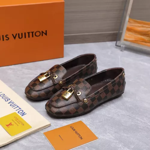 Louis Vuitton LV Oxfords Shoes For Women #1382277 $115.00 USD, Wholesale Replica Louis Vuitton LV Oxfords Shoes