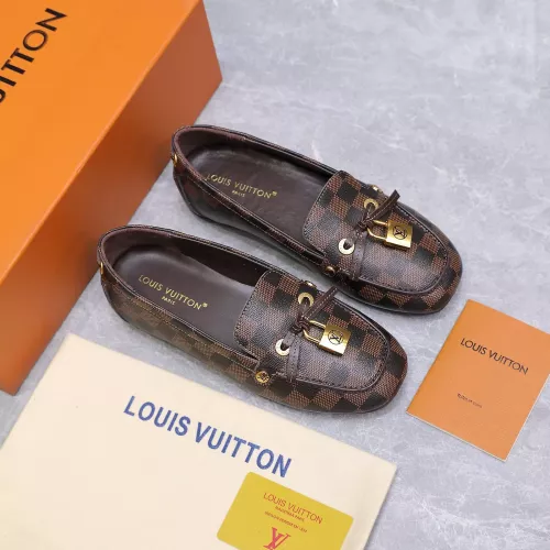 Replica Louis Vuitton LV Oxfords Shoes For Women #1382277 $115.00 USD for Wholesale