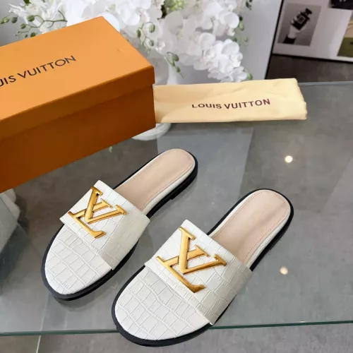 Louis Vuitton Slippers For Women #1382284 $82.00 USD, Wholesale Replica Louis Vuitton Slippers