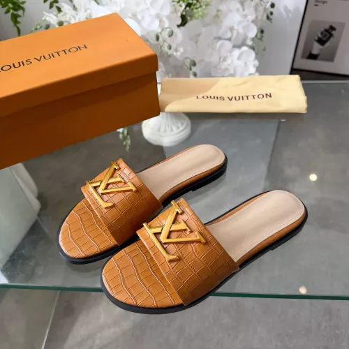 Louis Vuitton Slippers For Women #1382287 $82.00 USD, Wholesale Replica Louis Vuitton Slippers