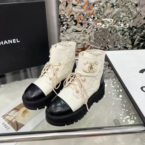 Replica Chanel Boots For Women #1382303 $115.00 USD for Wholesale